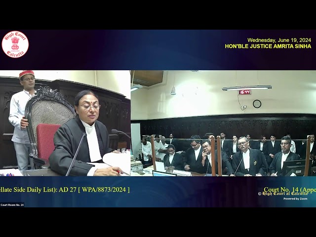 19 June 2024 | Court Room No. 14 | Live Streaming of the Court proceedings