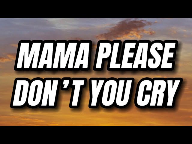 YNW Melly - Mama please don't you cry I'm sorry (Mama Cry) (Lyrics)