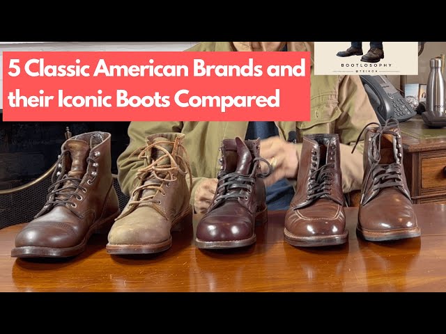 American Boot Classics Compared- Indy, 1000 Mile, Iron Ranger, Chippewa Service Boot, Higgins Mill