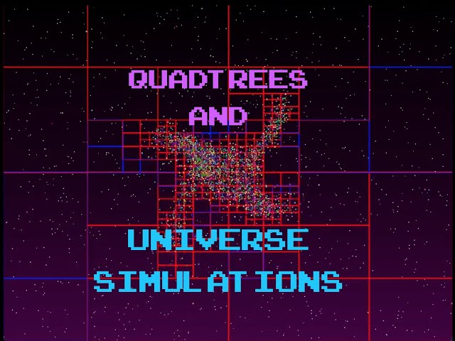 Added QuadTrees To My Universe Simulations - gsim demo