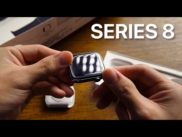 Apple Watch Series 8 Unboxing - Shot on iPhone 14