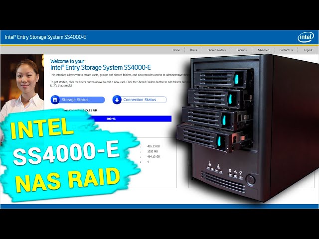 How to Recover Data from a Damaged RAID 5 Array on Intel Entry Storage System SS4000-E NAS