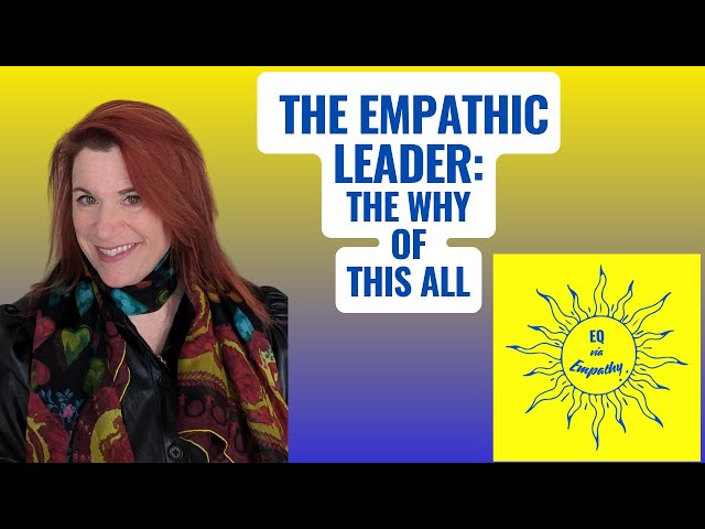 The Why: What made a professional musician turn to EQ via Empathy
