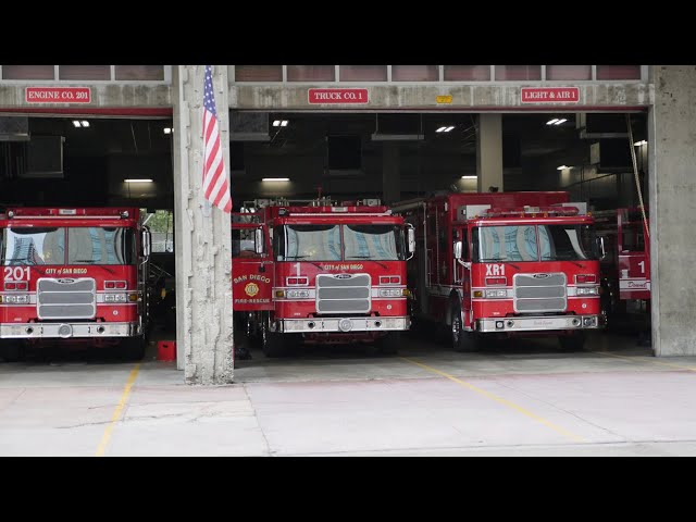 San Diego crews assist in Southern California wildfire response