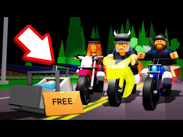 Found By BIKER GANG in Brookhaven RP!! (Roblox)
