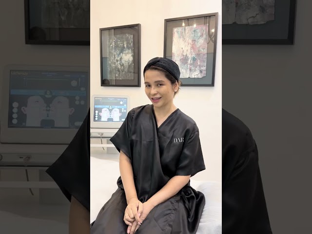 Dr. Jean tries our Ultherapy!