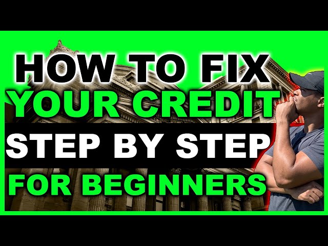How to Fix My Credit in 2024 | Step by Step FREE | For Beginners & Experienced 🔴