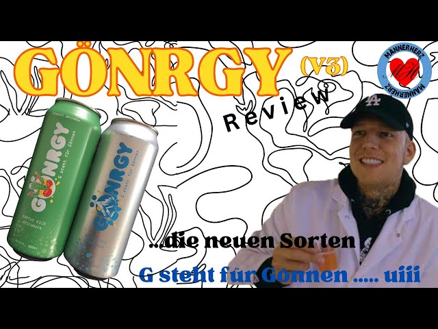 Monte's Gönrgy - Die neuen Energydrinks! Review der 2 Auflage mit 2 neuen Sorten | MaennerHerzDE