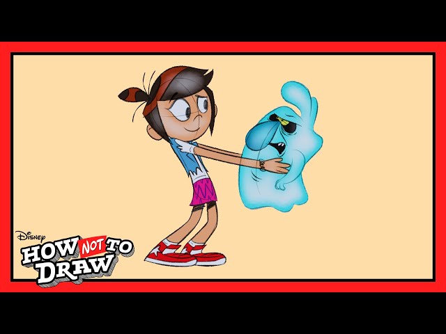 Scratch Comes to Life  🖌 | The Ghost and Molly McGee | How NOT to Draw | @disneychannel