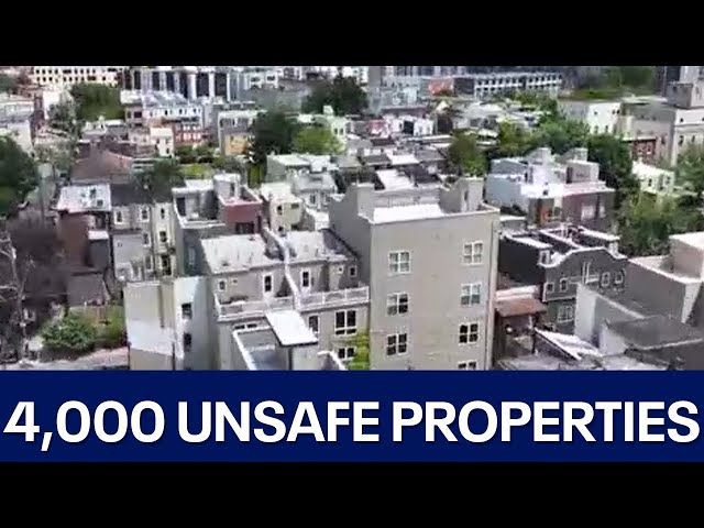 Philly's Controller's Office deems 4,000 properties as unsafe after thorough investigation
