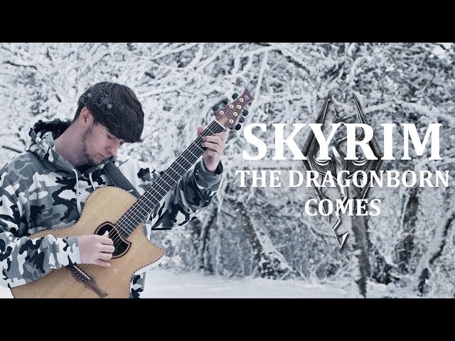 Skyrim - The Dragonborn Comes - Fingerstyle Guitar Cover