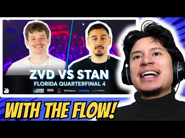 ARTIST REACTS! | ZVD 🇺🇸 vs Stan 🇧🇪 | Florida Beatbox Battle 2024 | Quarterfinal 4
