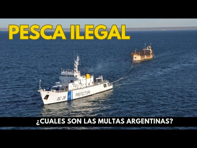 ¿Cuales son las multas para los buques ilegales en Argentina?