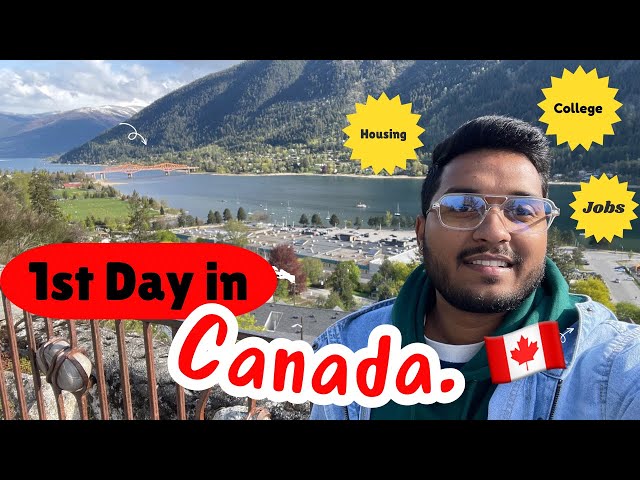 1st day in Canada 🇨🇦 | Part time jobs | College | Housing | Canada vlogs @Hotelier_life