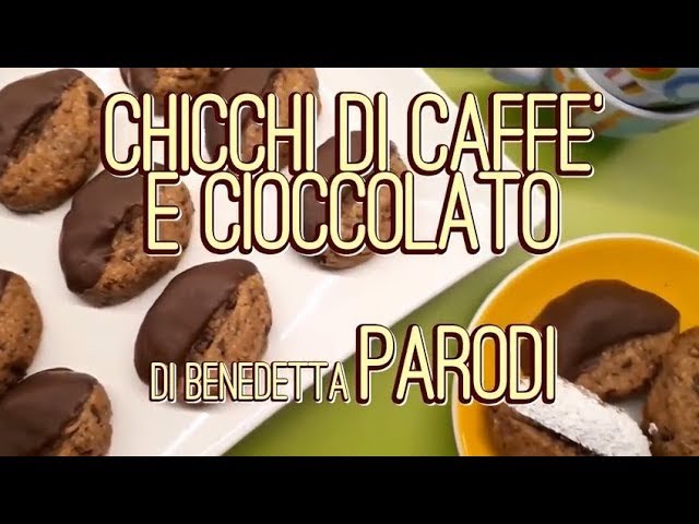 Biscotti chicchi di caffè e cioccolato di Benedetta Parodi (ricetta)