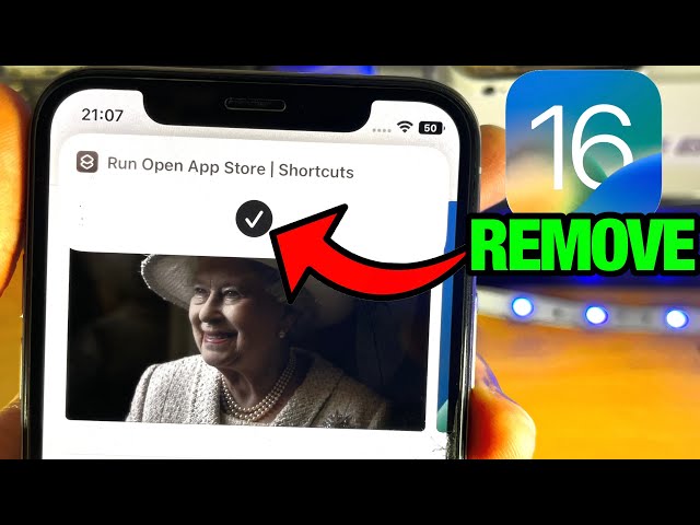How To Remove Shortcut Notification on iPhone iOS 16