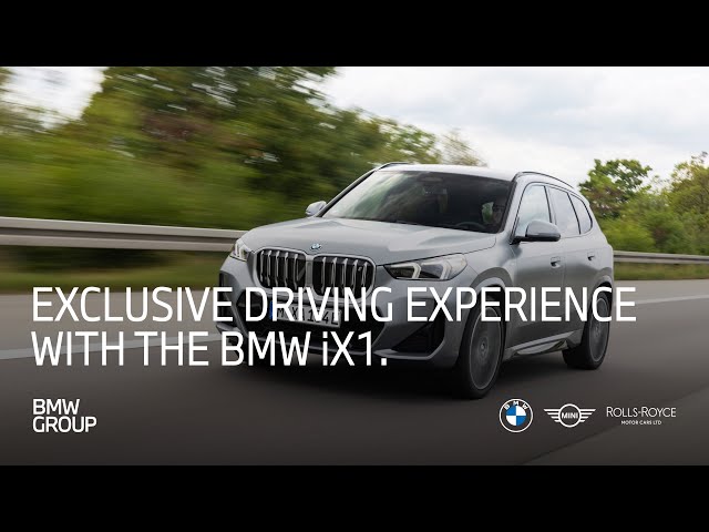 Exclusive Driving experience with the BMW iX1 and BMW's Head of Compact Class