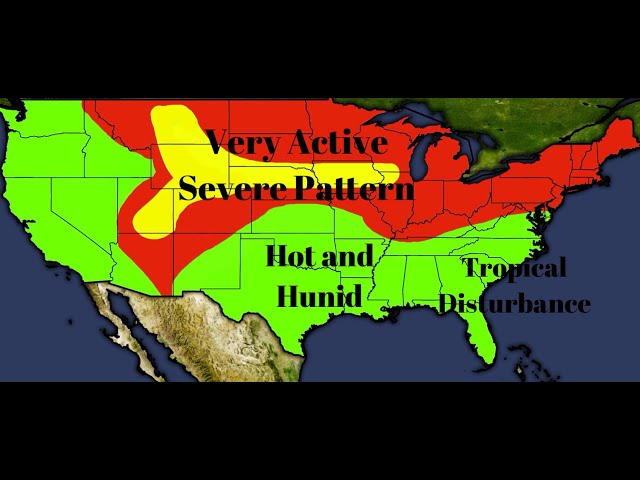 Active Pattern with Days of Severe Weather!!