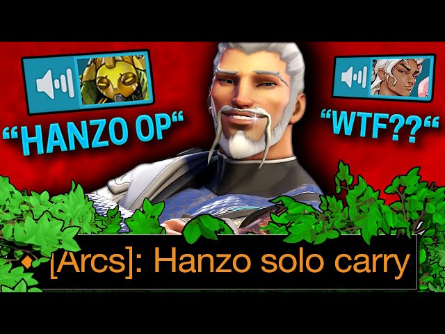 I made Hanzo fun again (NEW INSANE PLAYSTYLE)