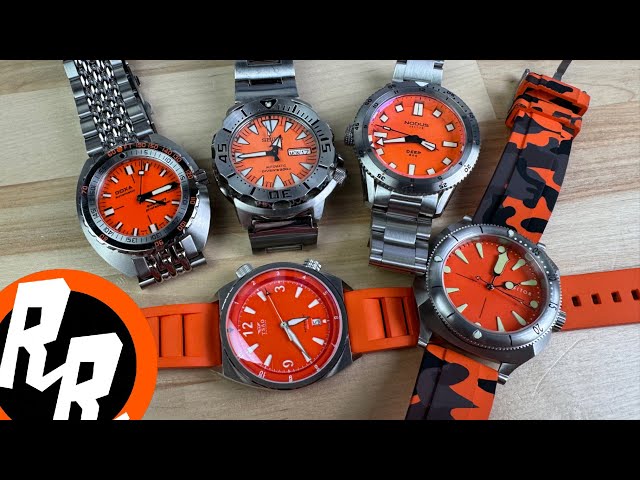 Top 5 Orange Dial Watches (my favorite picks)