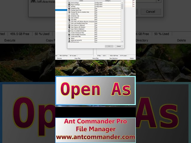 Open File As on Windows #filemanager #files