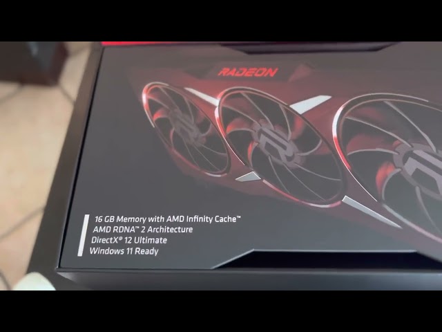 Radeon RX 6950 XT UNBOXING