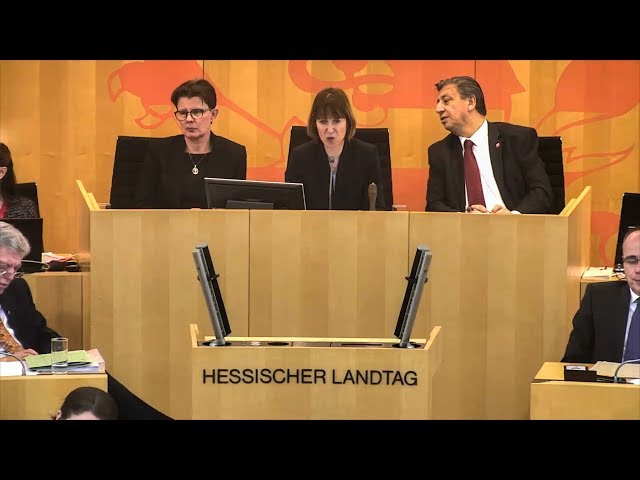 Prüfung aller Vereine der Arbeiterwohlfahrt in Hessen (Teil 2/2) - 30.01.2020 - 32. Plenarsitzung
