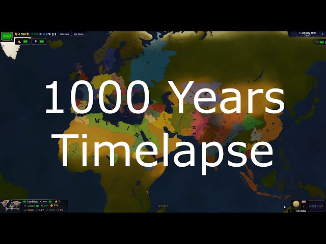 Age of Civilizations 2 1000 to 2000 Timelapse (by Hastro45)