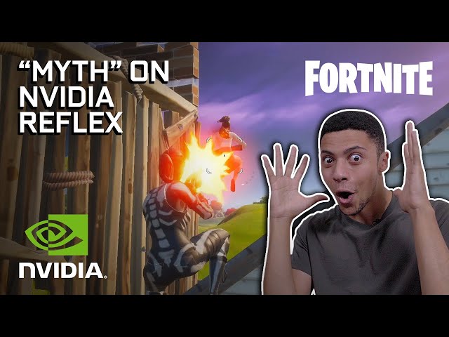 Myth “Blown Away” By NVIDIA Reflex in Fortnite!