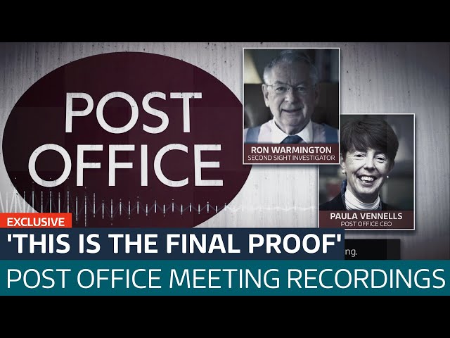 Secret recording 'final proof' former Post Office boss Paula Vennells knew about Horizon issues