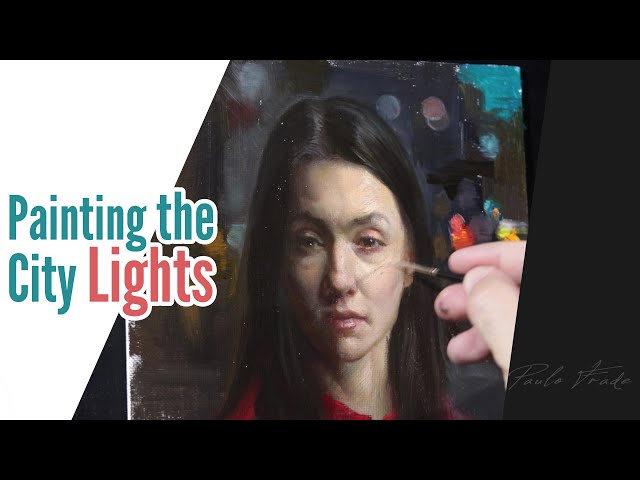 Painting the City Lights - Time Lapse