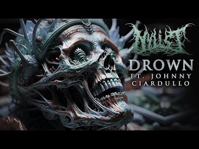 NYLIST - DROWN (FT. JOHNNY CIARDULLO OF CARCOSA) [OFFICIAL LYRIC VIDEO] (2024) SW EXCLUSIVE