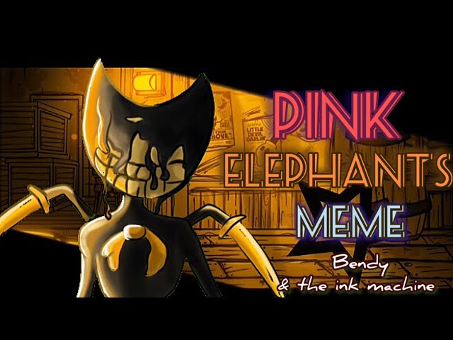 Pink Elephants meme [ Animation ] // Bendy and the ink machine