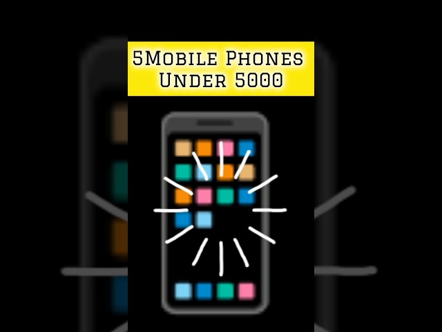 5MOBILE PHONES UNDER 5000 ON FLIPKART #Shorts #shortsindia #youtubeshorts