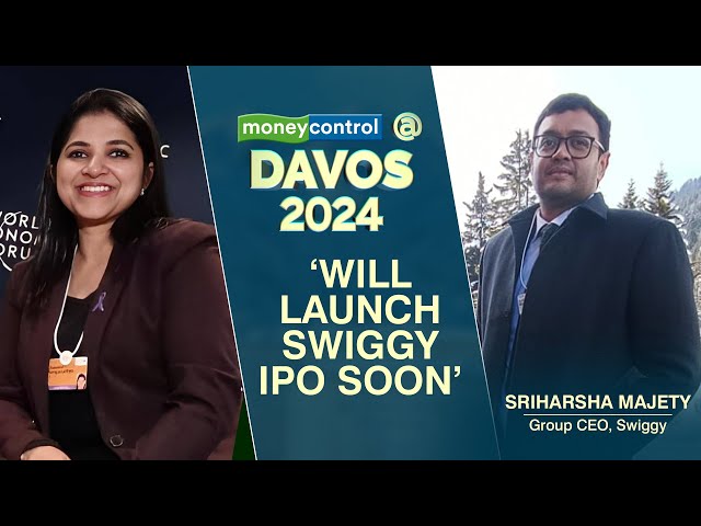 Swiggy IPO To Be Out Soon- Sriharsha Majety On IPOs, Instamart & Zomato | Davos 2024