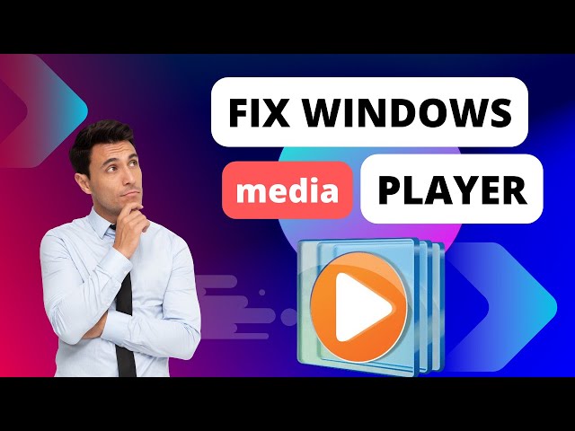 Fix Windows Media Player Not Working | Easy Troubleshooting Guide 2024