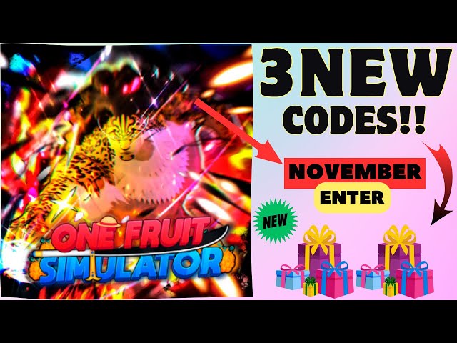 🌟Hurry Up🌟 ONE FRUIT SIMULATOR ROBLOX CODES 2023 - ONE FRUIT SIMULATOR CODES 2023 (NOVEMBER)