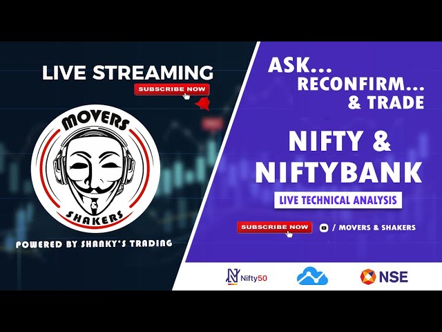 10 May 2022 - Live Trading in Bank Nifty | Intraday Trading | Option Trading | Movers & Shakers live