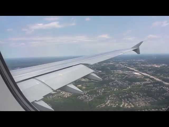 Air France A380 landing Washington Dulles Airport