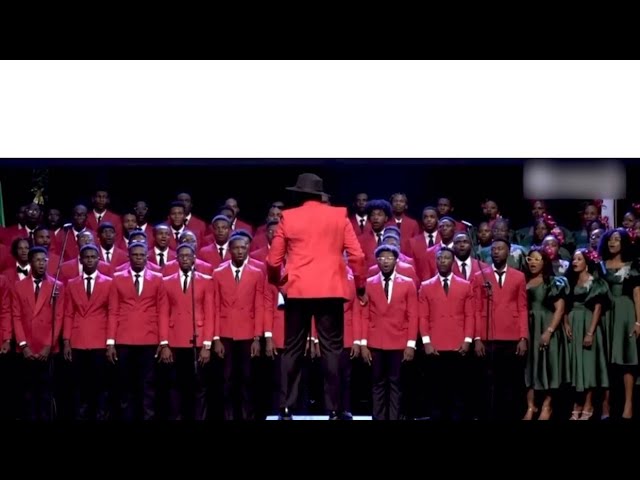 The Wall of Jericho Fell down flat by the 200 City Choir,