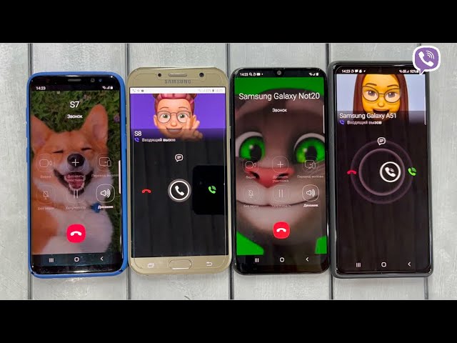 Incoming Viber call Top Cartoon Characters phones Samsung Galaxy M23 & Not20