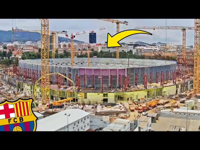 New Camp Nou Progress Update (11 June 2024)