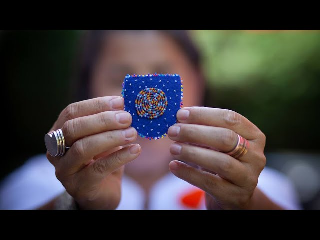 She honours Indigenous victims of residential schools with beading art