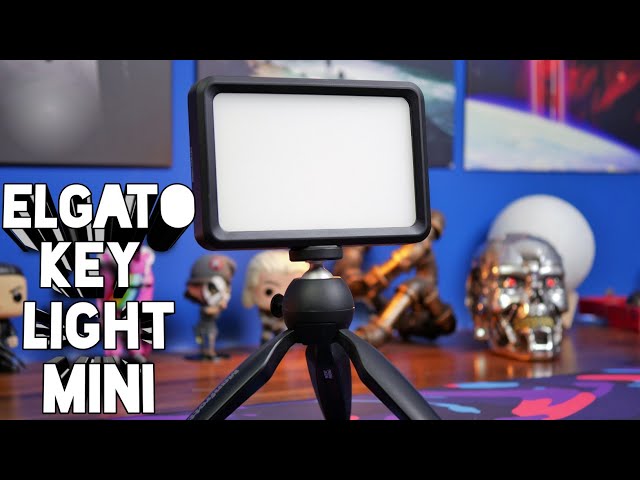 Elgato Key Light Mini unboxing and tests - tiny but mighty?