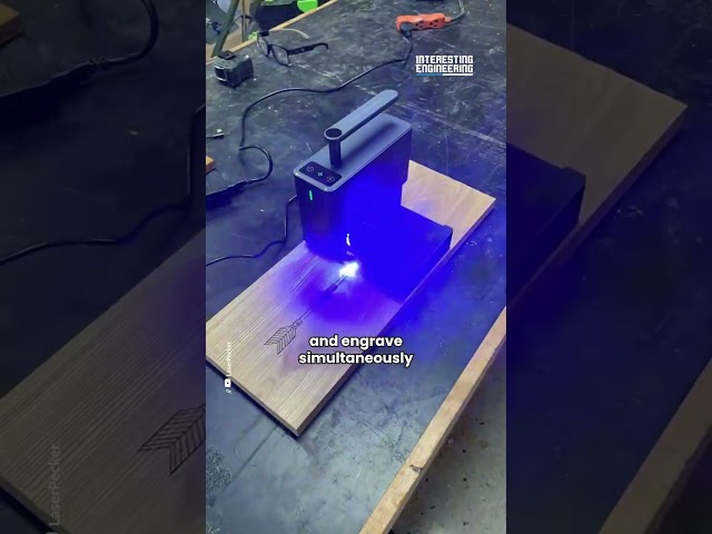 The Laser Engraving Machine that Can Engrave and Cut in One Go