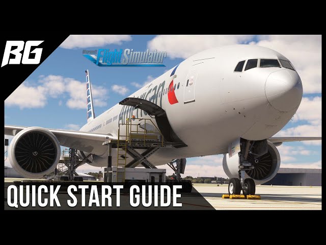 PMDG B777-300ER Easy Quick Start Tutorial | Microsoft Flight Simulator