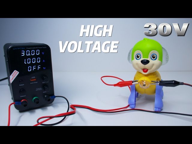 Experiment Alert: This Toy Dog + High Voltage = Unbelievable Outcome!