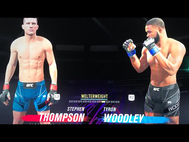 Stephen “wonderboy” Thompson vs tyron woodley ,FIGHT