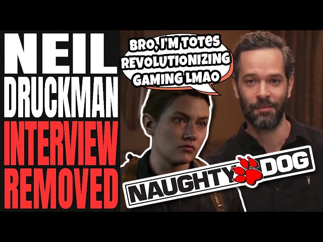 WOKE Sony Forced To DELETE INTERVIEW | Neil Druckmann CALLS OUT Company For LYING About HIS WORD