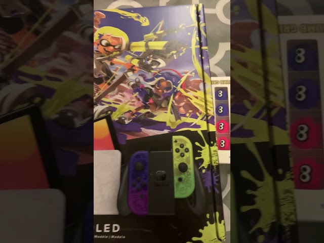 Nintendo Switch OLED  Splatoon 3 Edition